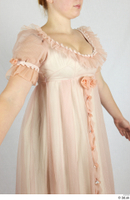  Photos Woman in historical Celebration dress Historical Clothing pink dress upper body 0006.jpg